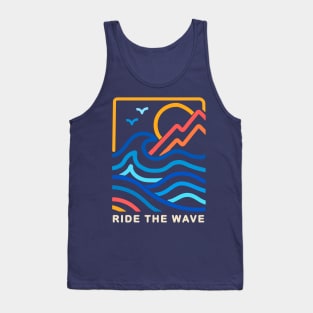 Ride the wave Tank Top